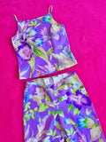 Purple Floral Set